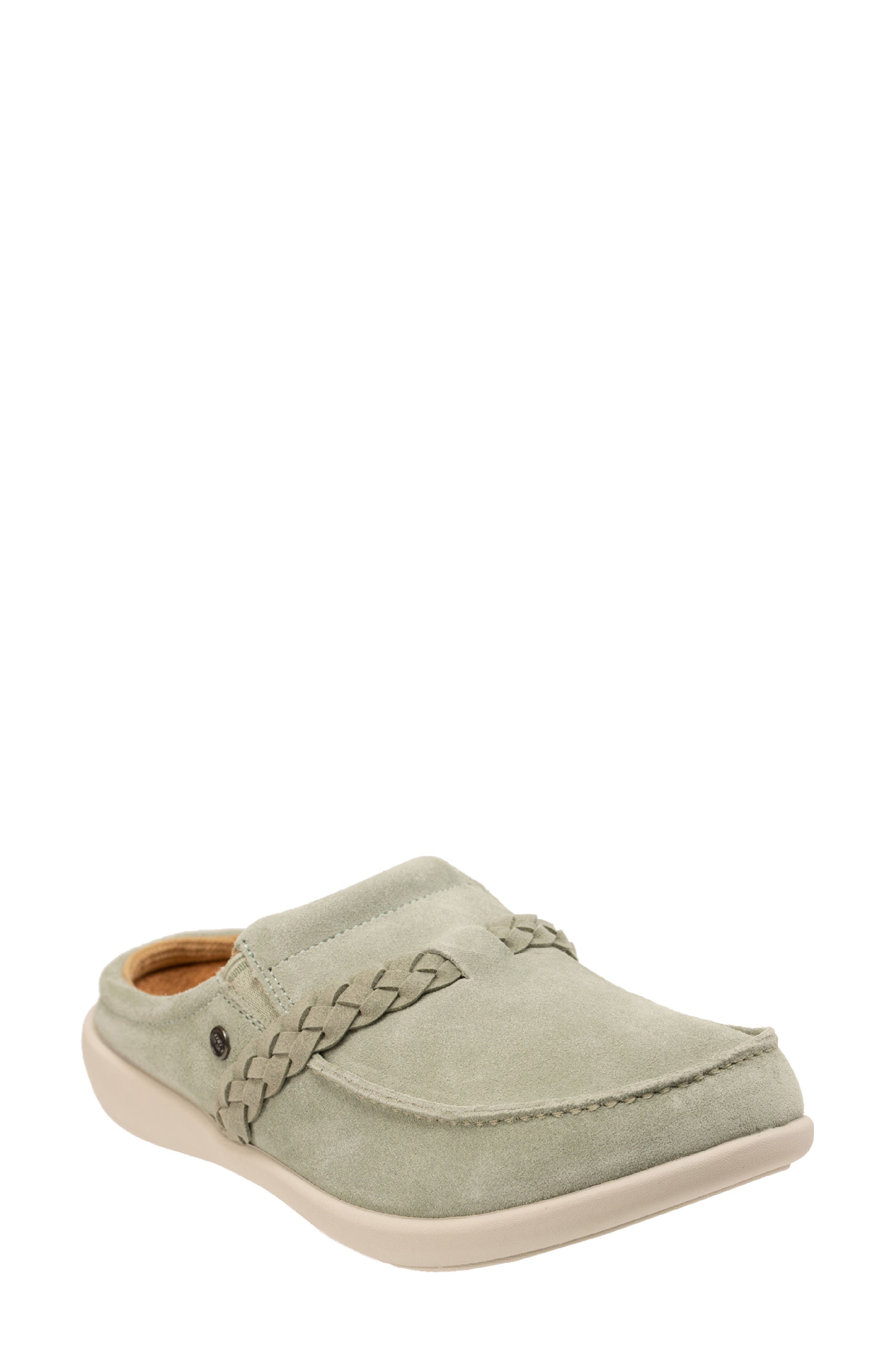 Siesta Braidy Orthotic Mule, Main, color, SAGE