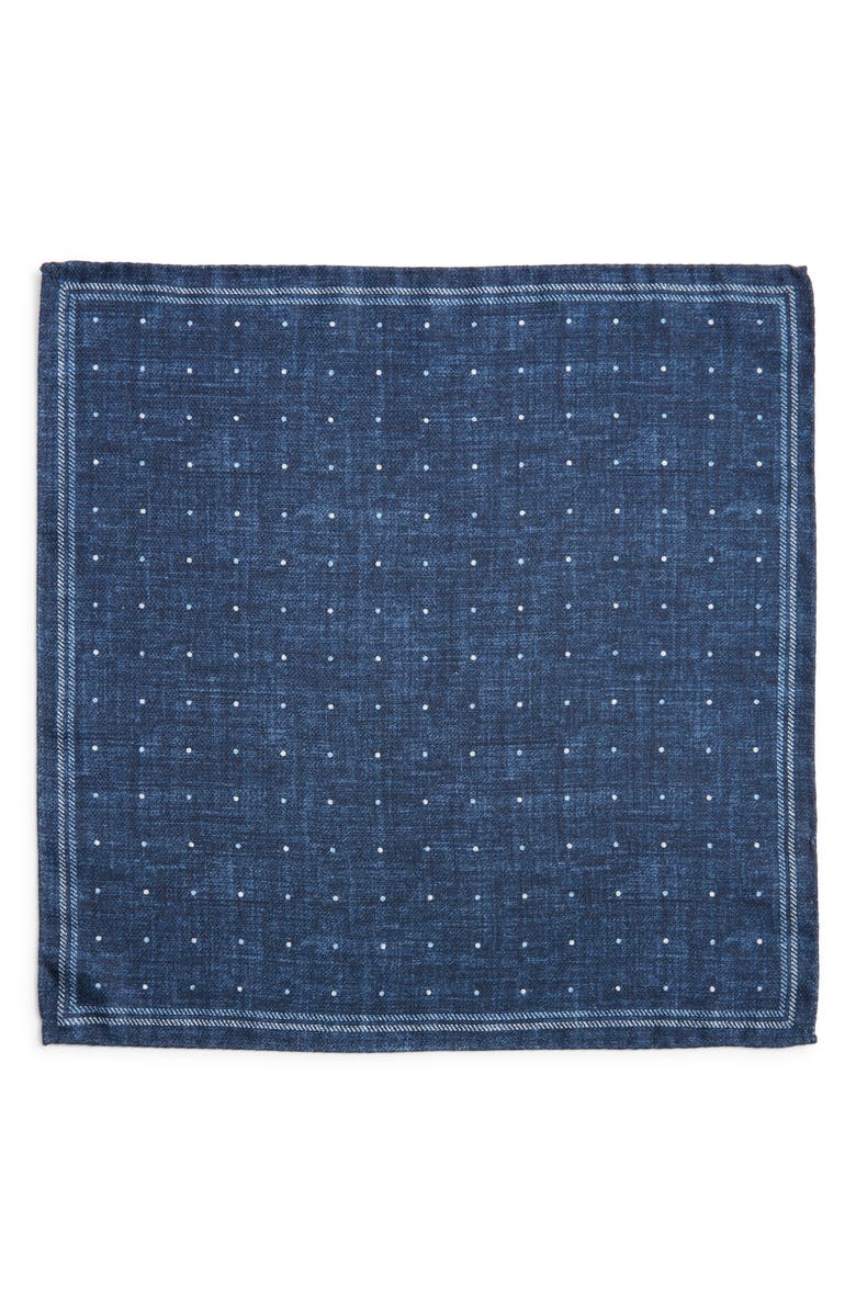 Jack Victor Gillis Reversible Silk Pocket Square, Alternate, color, 