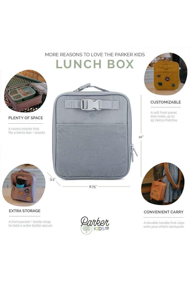 Kid Lunch Box, Alternate, color, Rain