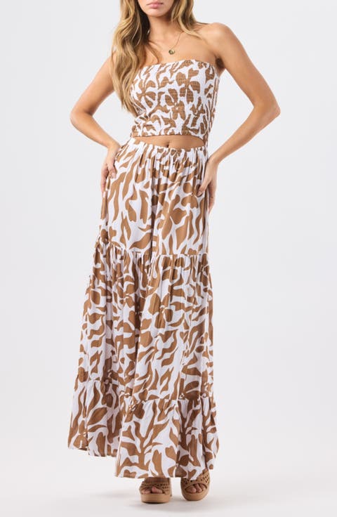 Boracay Strapless Maxi Dress