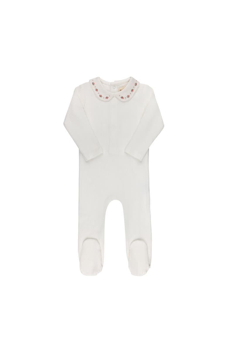 Ely's & Co. Looms Keepsake Collection - Footie, Alternate, color, Ivory/Pink