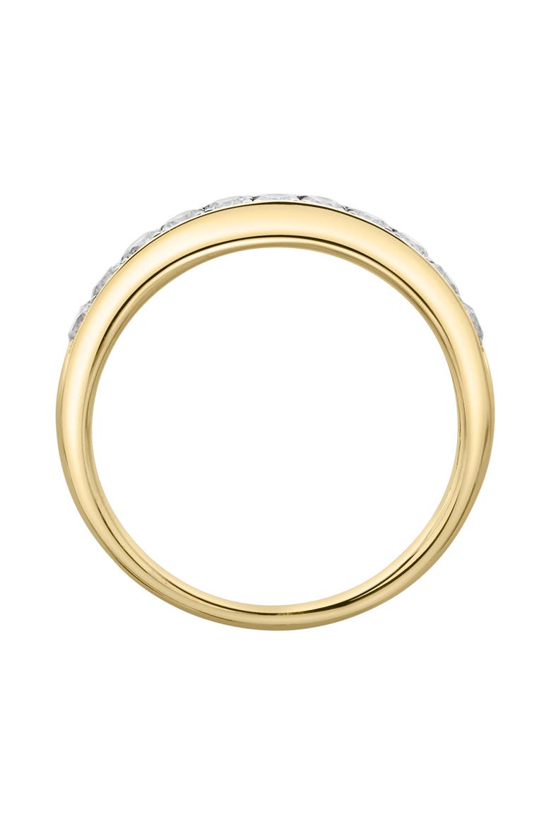 Apex 14K Gold Round Diamond Studded Band Ring - 0.5cts, Alternate, color, 14K Yellow Gold