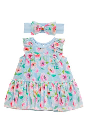 Baby Starters Mesh Dress & Headband Set