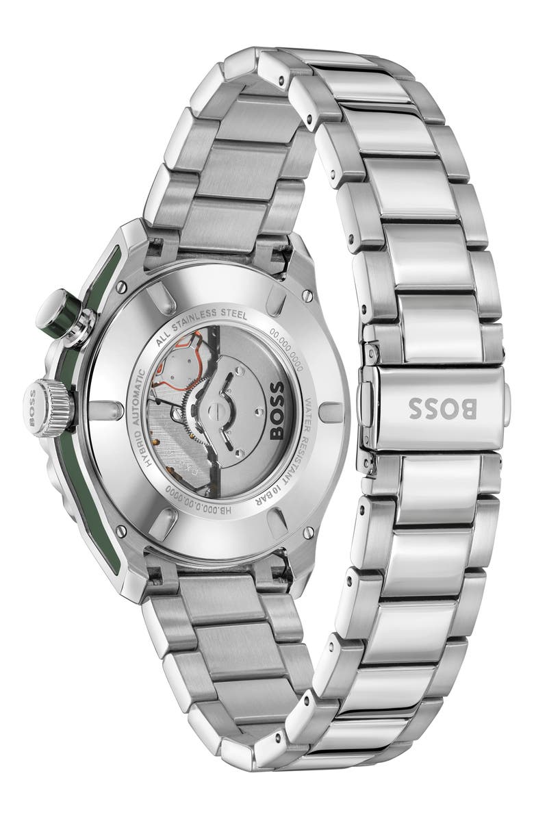 BOSS matic Bracelet Watch, 42mm, Alternate, color, 