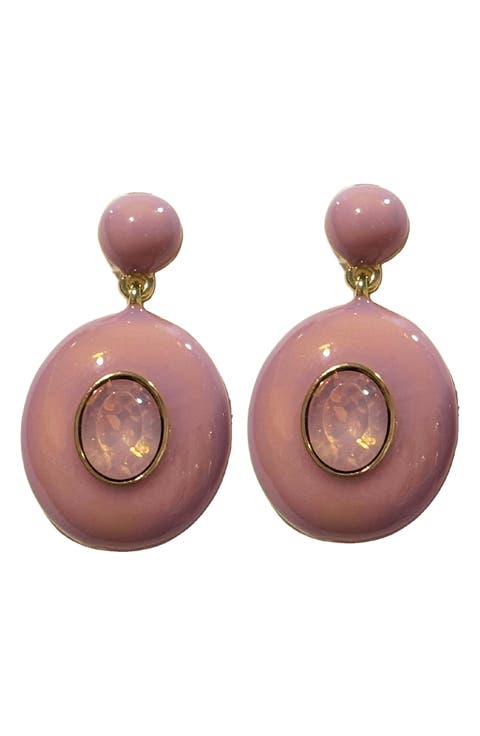 Maggie Crystal Drop Earrings