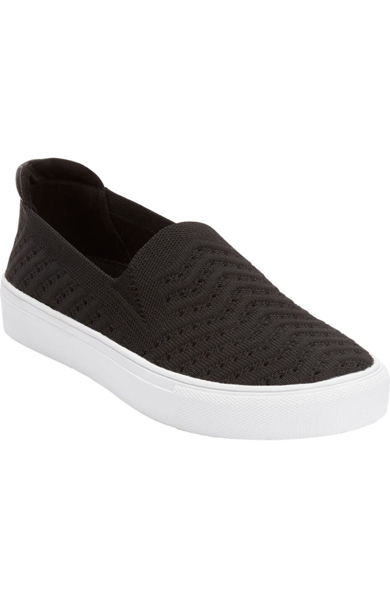 Comfortview The Alena Slip On Sneaker, Main, color, Black