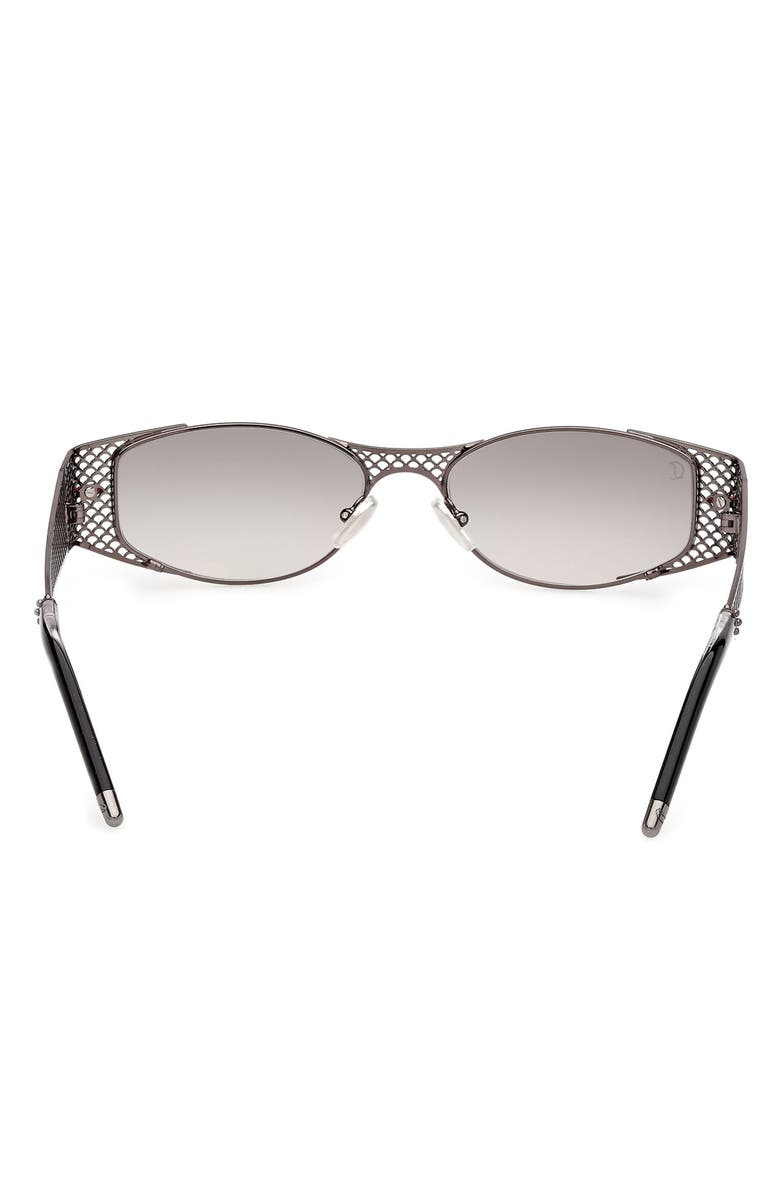 Christian Louboutin 55mm Gradient Oval Sunglasses, Alternate, color, 