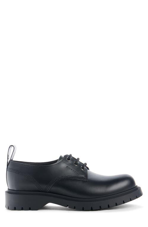 Givenchy Brushed Bull Leather Loafers With Pull Tab In Black