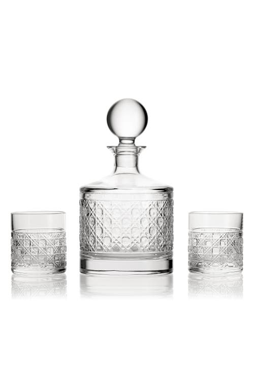 Waterford Opulence Crystal 3-piece Barware Set In Transparent