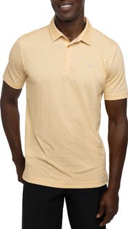 TravisMathew Bamboo Calm Foulard Print Polo