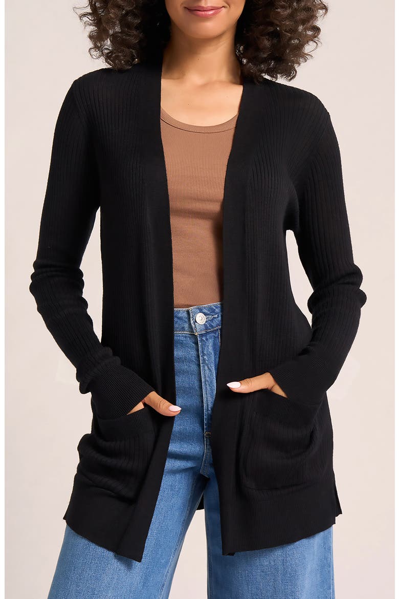 matty m. Colfax Longline Open Front Cardigan (Women) | Nordstrom