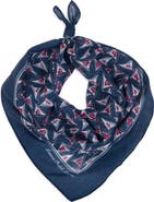 Lauren Ralph Lauren Sails Small Square Scarf