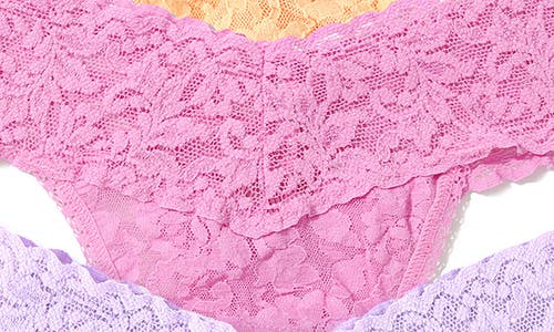 Hanky Panky Assorted 3-pack Low Rise Thongs In Multi