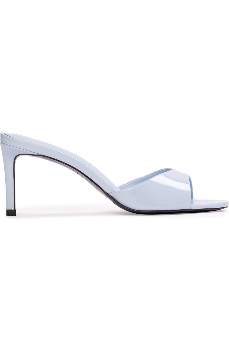 BLACK SUEDE STUDIO Freddie 65 Mule, Main, color, Sky Blue Patent Leather