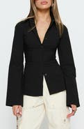 Princess Polly Lesper Tie Back Cotton Top