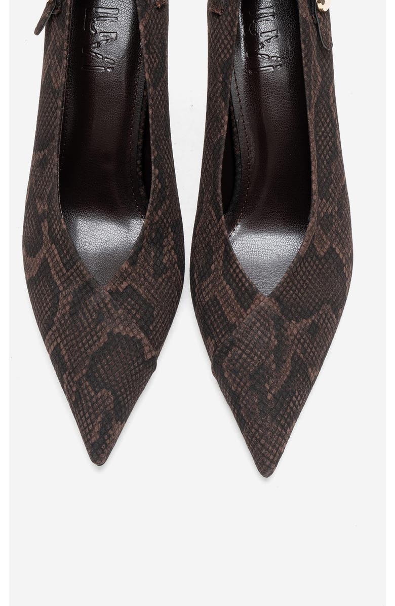 Prologue Shoes Molly Stiletto Pump, Alternate, color, Brown Pattern