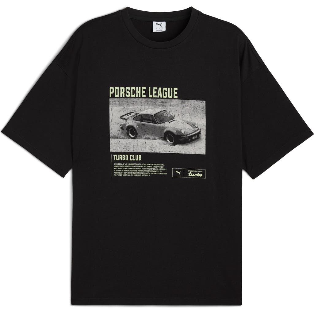 Puma X Porsche Legacy Graphic T-shirt 2 Men In Black