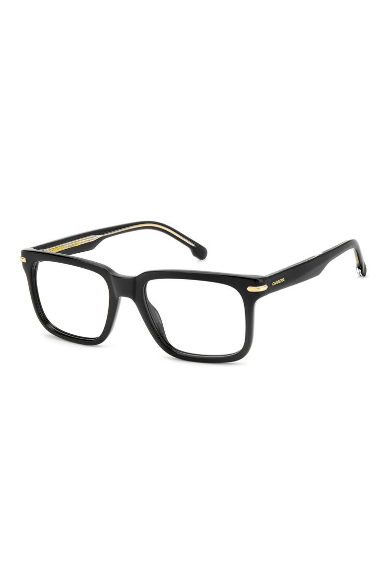 54mm Rectangular Optical Glasses, Alternate, color, BLACK