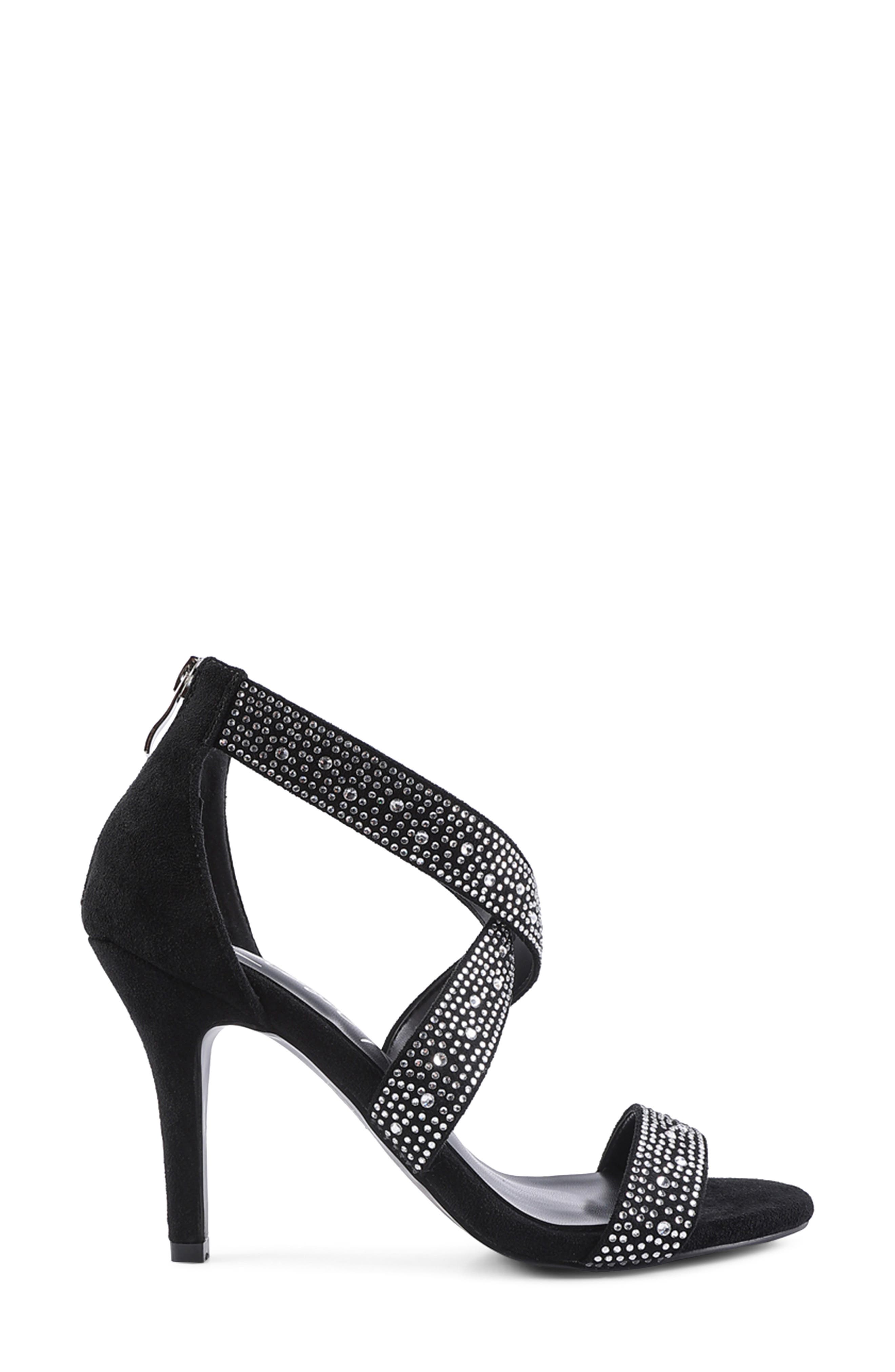 LONDON RAG Queen Bee Rhinestone Sandal, Alternate, color, 