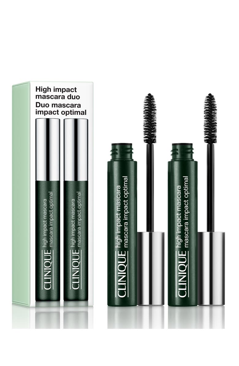Clinique High Impact Mascara Duo $52 Value, Main, color, 