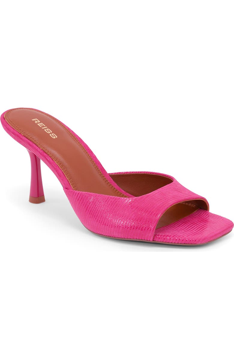 Reiss Yasmin Slide Sandal, Main, color, Pink
