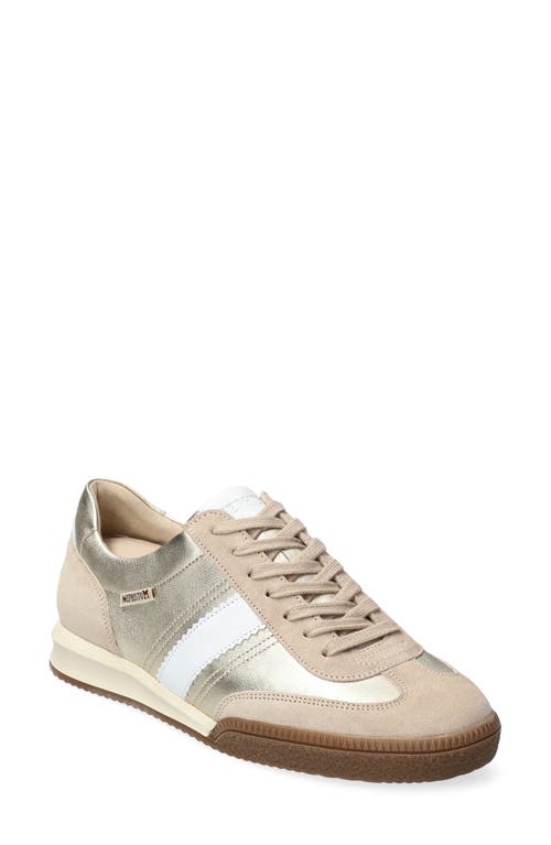 Mephisto Witney Sneaker In Light Sand