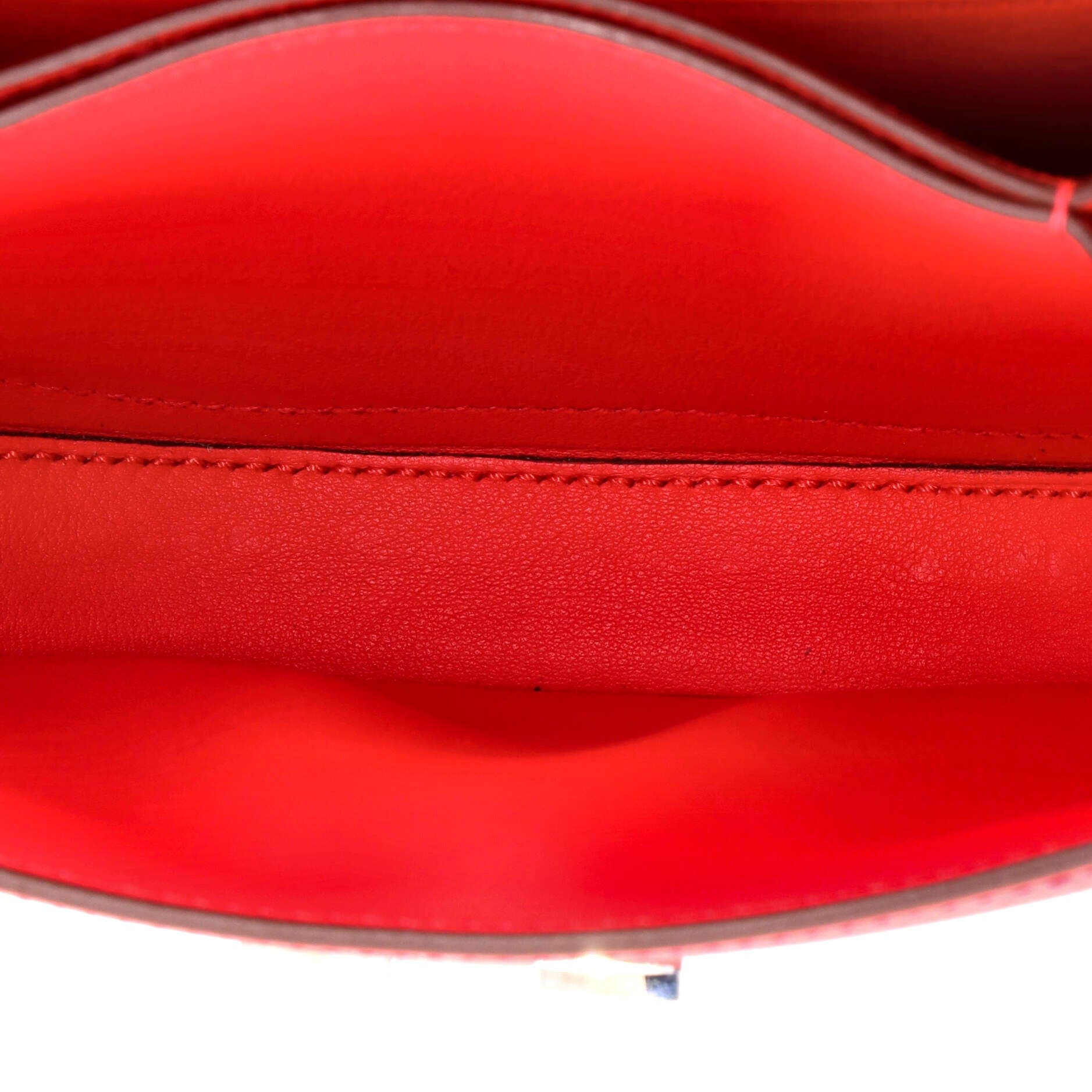 Pre-Owned Hermes Mosaique au 24 Bag Epsom 17, Alternate, color, Geranium