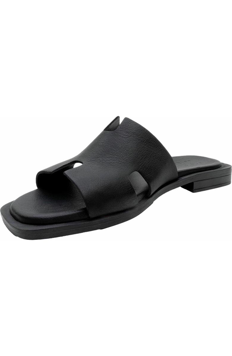 Forever & Always Shoes Jez Leather Slide Sandal, Alternate, color,