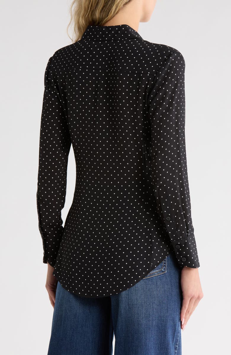 rag & bone Antonia Polka Dot Shirt, Alternate, color, Polka Dot