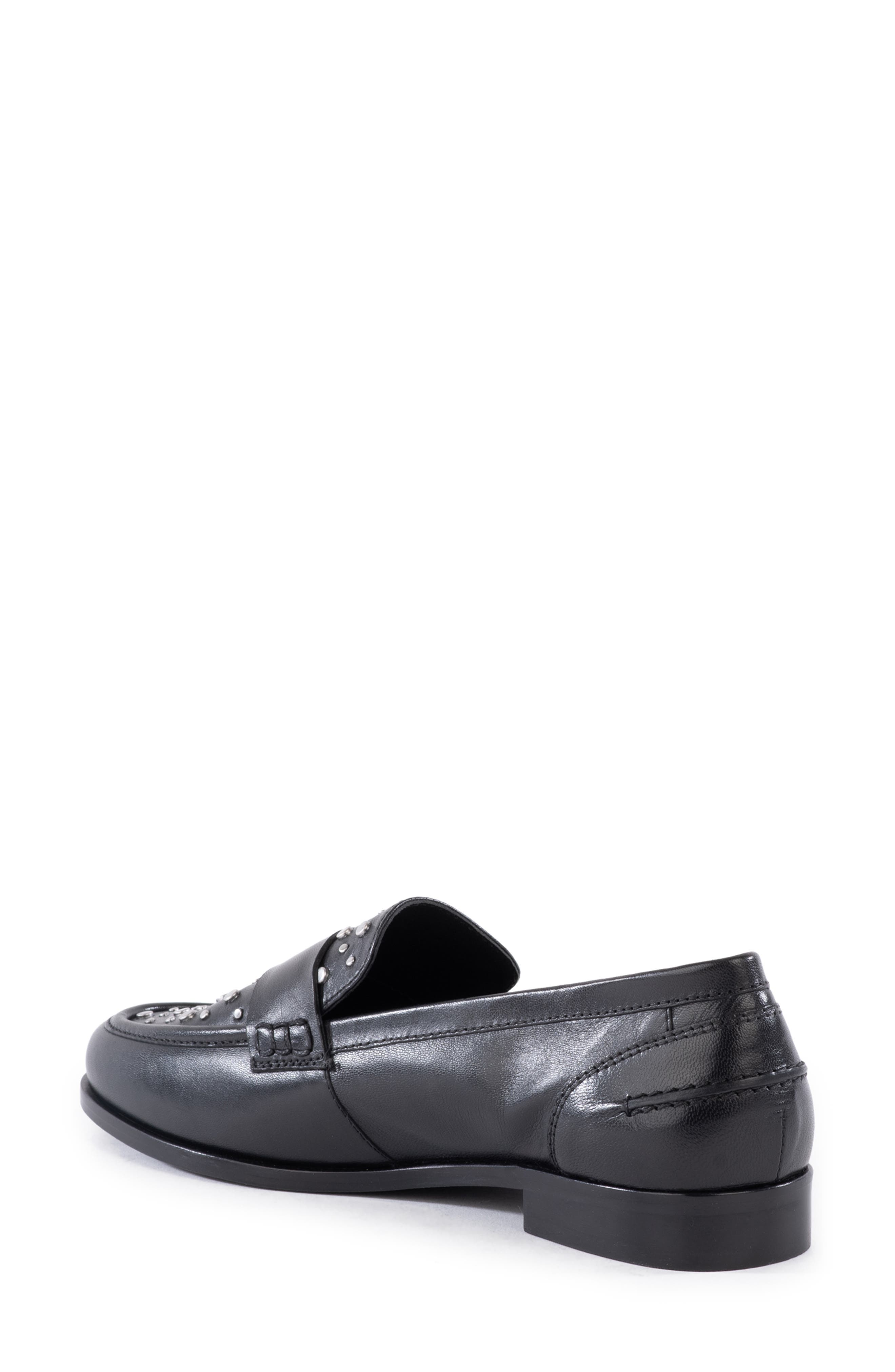 Seychelles Sooner or Later Loafer, Alternate, color, Black Leather