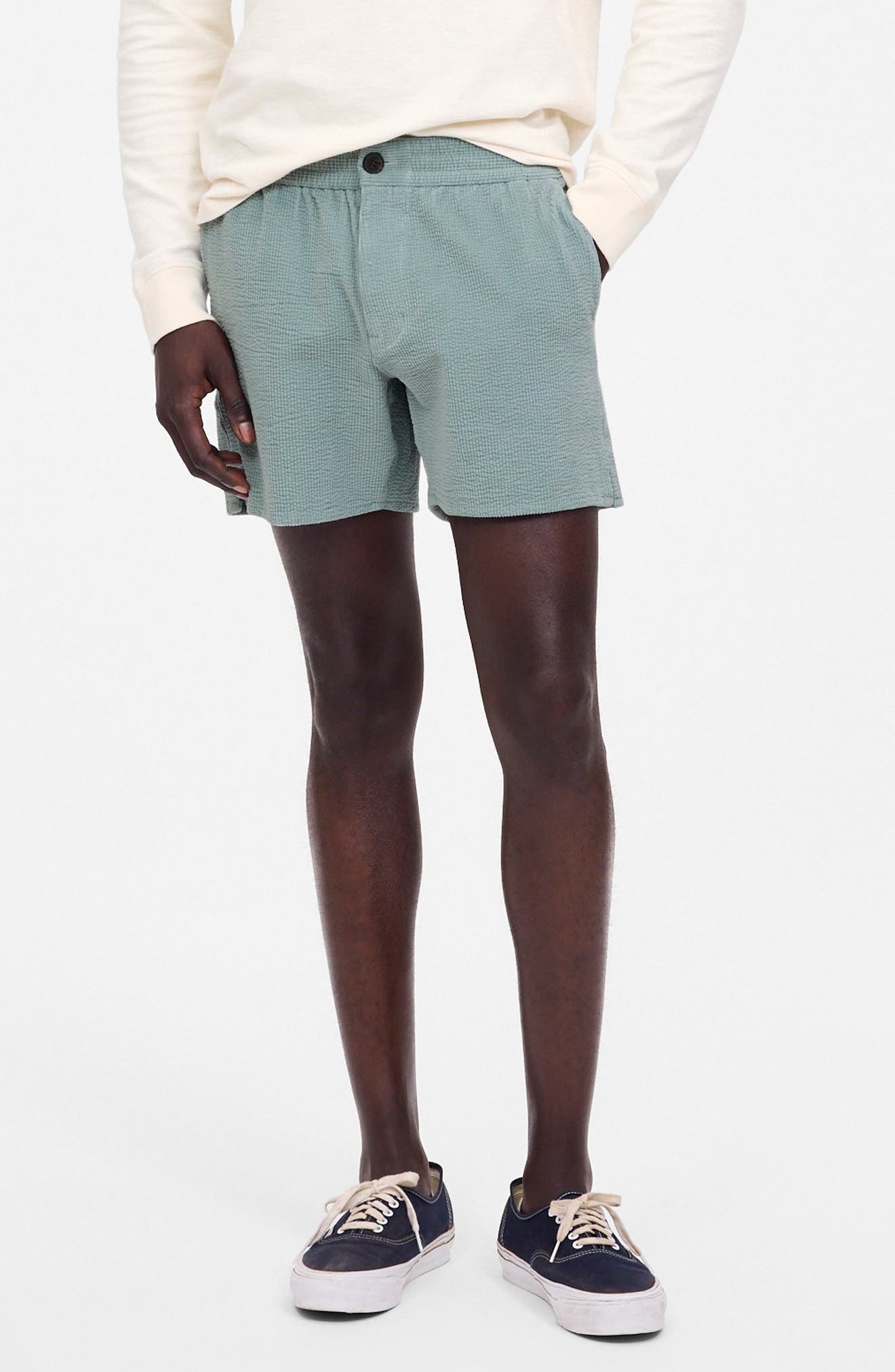 Madewell Seersucker Corduroy Everyday Shorts