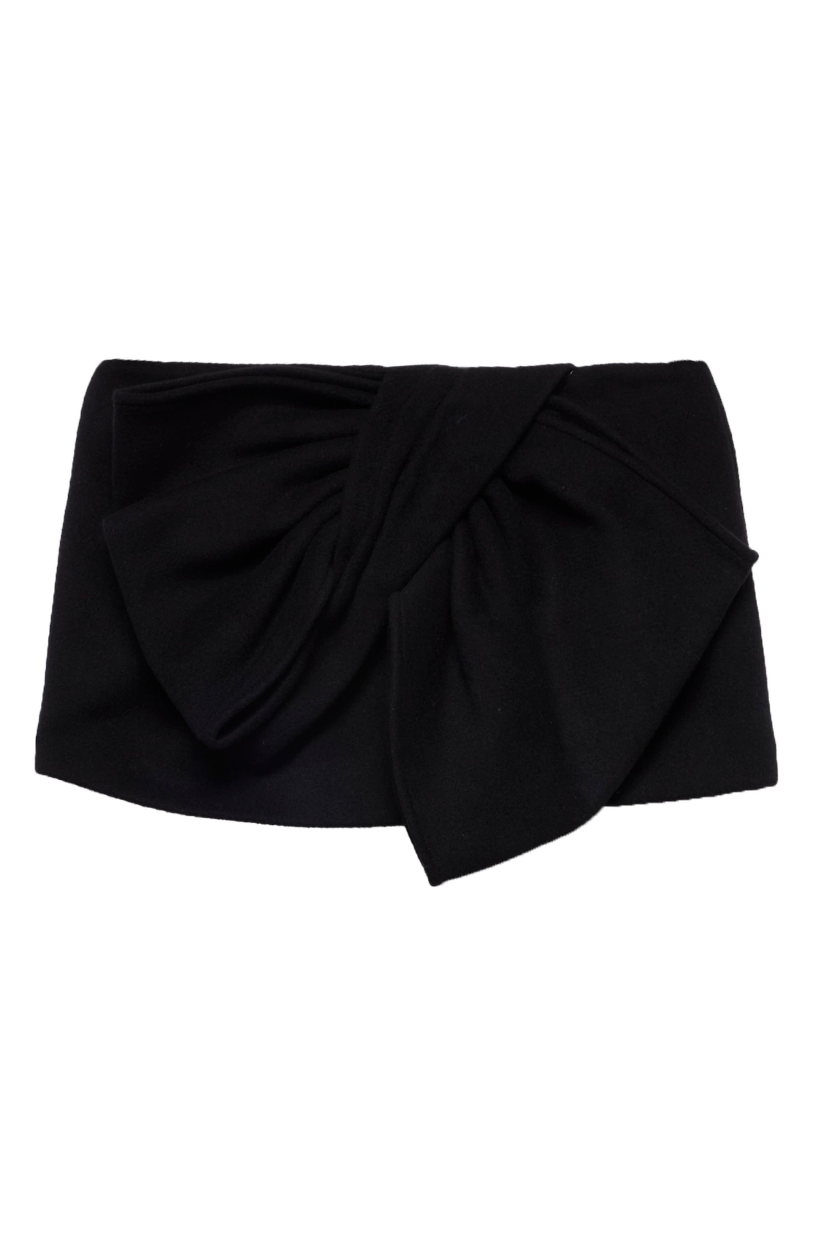 selected WOOL BLEND BLACK