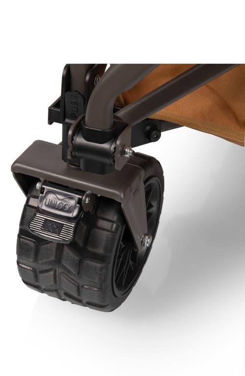 Picnic Time Wilderness All-terrain Folding Wagon In Brown