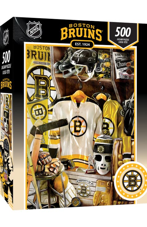 Boston Bruins Locker Room 500pc Puzzle