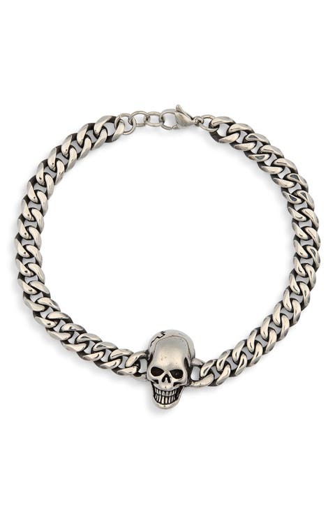 Noah Skull Chain Bracelet