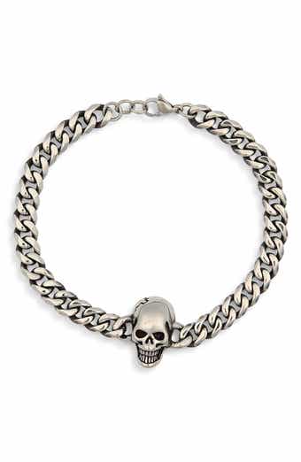 EYE CANDY LOS ANGELES Noah Skull Chain Bracelet