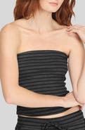 Project Social T Thea Striped Tube Top