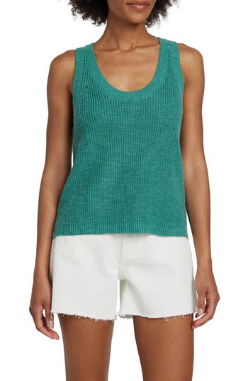 Faherty Miramar Linen & Organic Cotton Sweater Tank