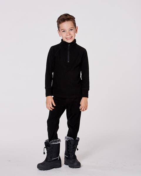 Kids Gender Inclusive Two-Piece Thermal Underwear Set (Toddler & Little Kid)