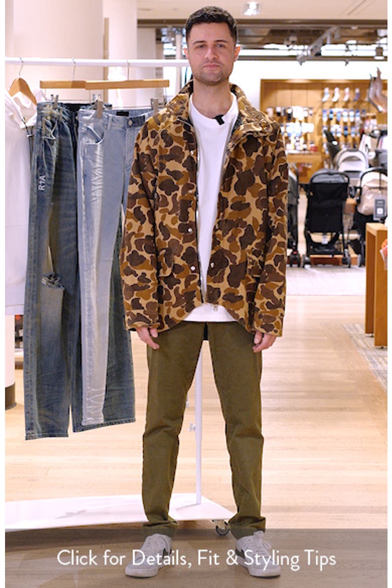 Lorenzo Oversize Military Camo Jacket video