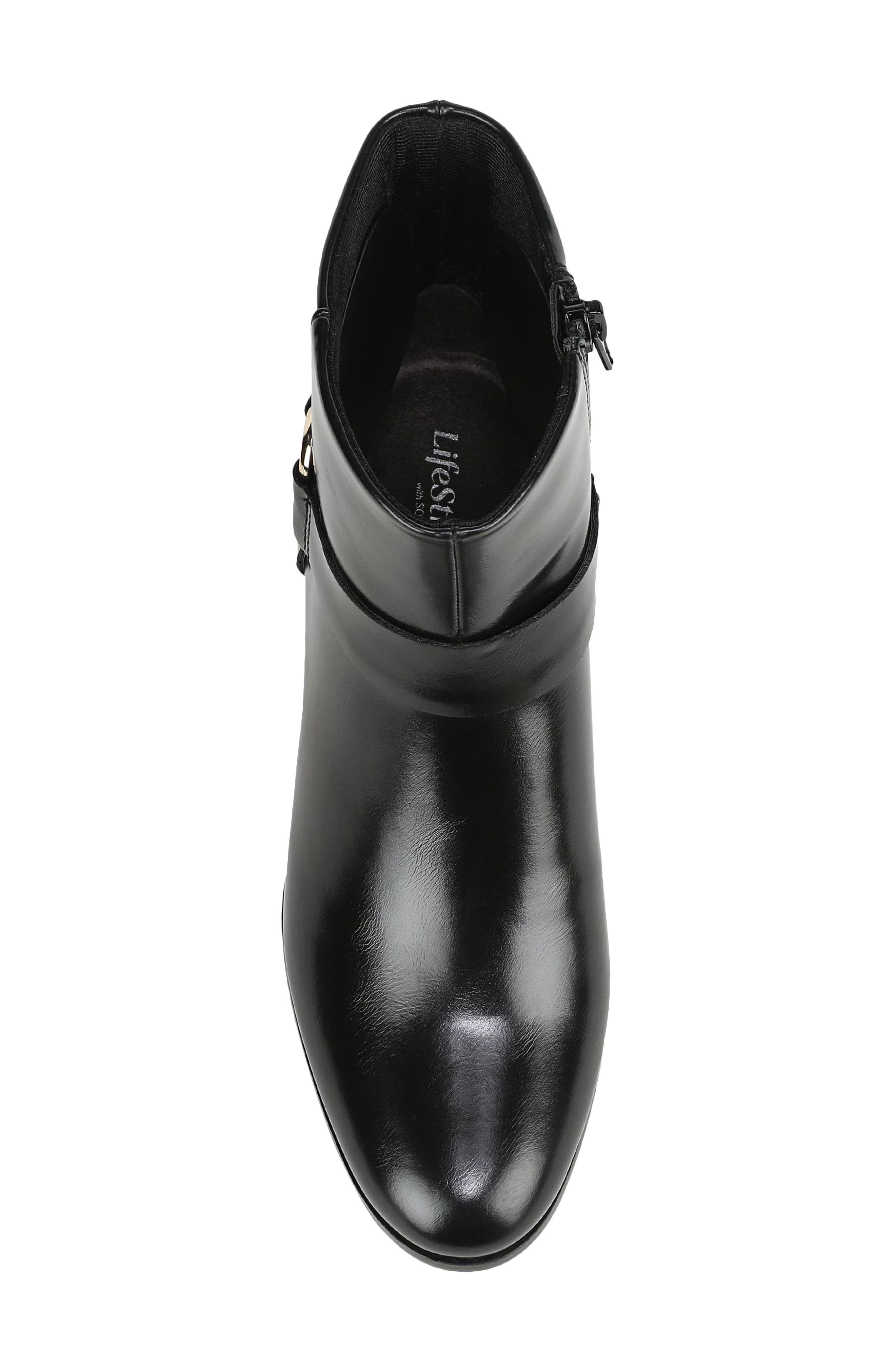 Simona Ankle Bootie, Alternate, color, BLACK