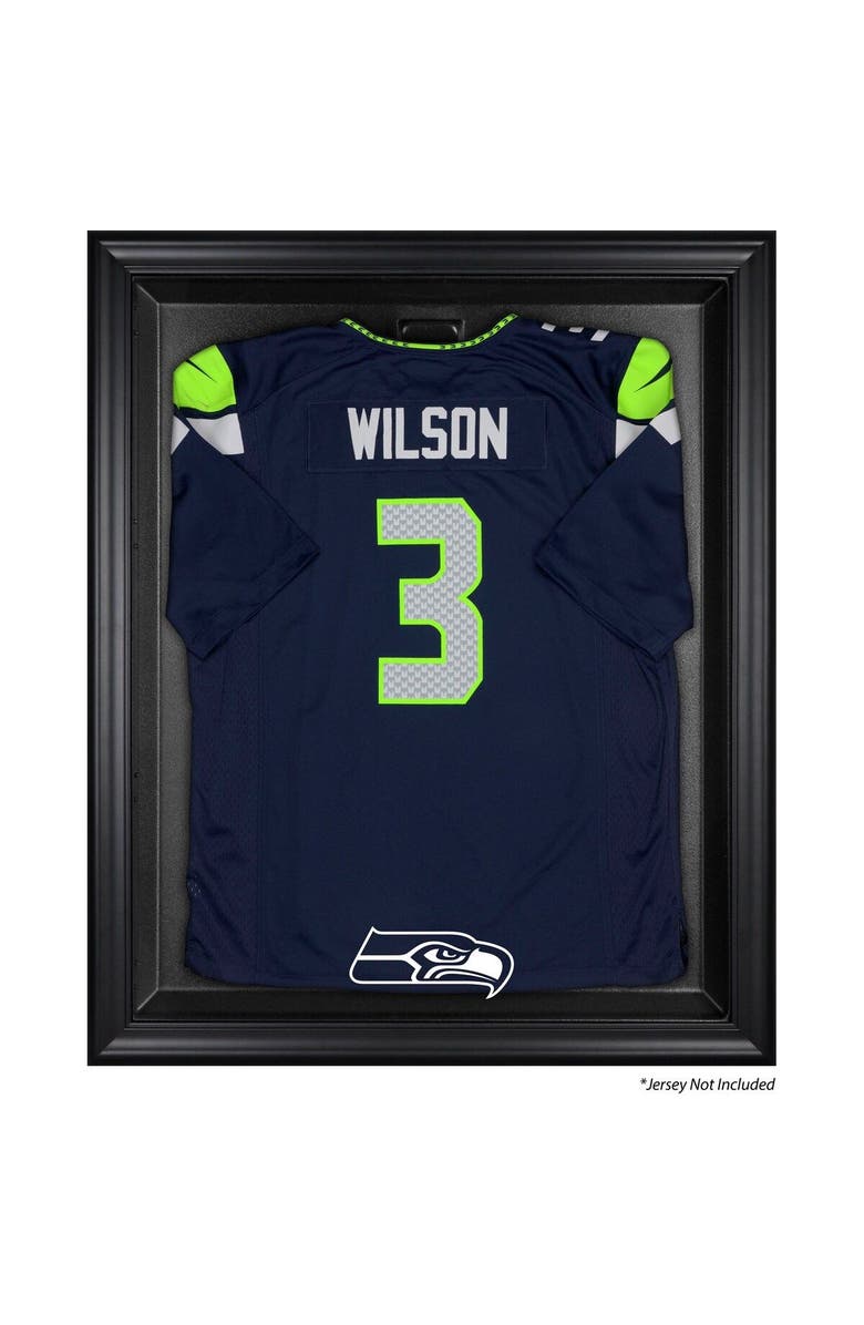 FANATICS AUTHENTIC Seattle Seahawks Black Framed Jersey Display Case, Main, color, 
