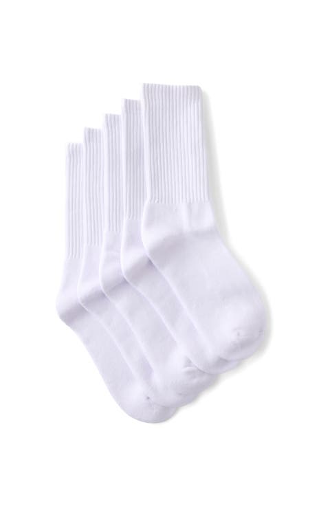 Men's 5 Pack Essential Crew Socks