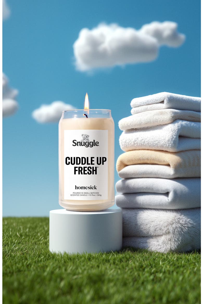 Snuggle Cuddle Up Fresh Candle, Alternate, color, NO COLOR