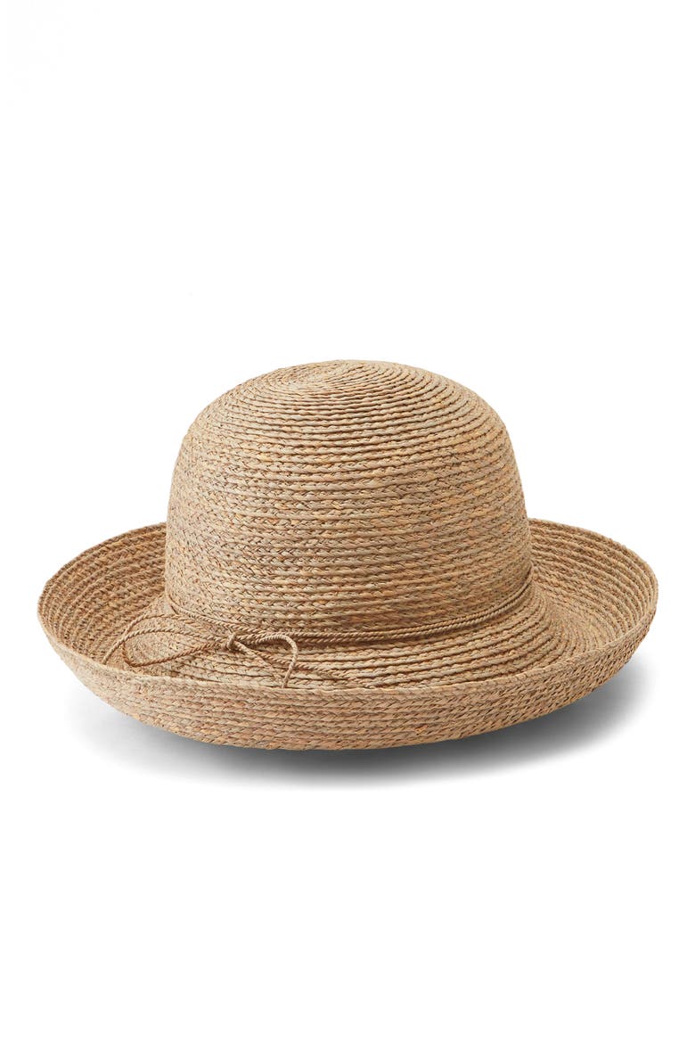 Prima 10 Raffia Hat, Alternate, color, NATURAL