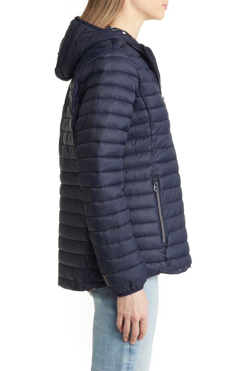 Joules Snug Packable Hooded Puffer Jacket, Alternate, color, 