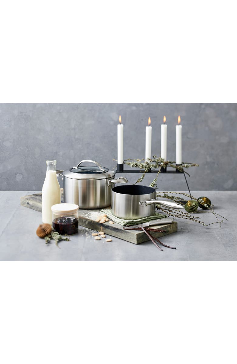 Scanpan CTX 7.5 Quart Dutch Oven with Lid, Stainless Steel, Alternate, color, Silver