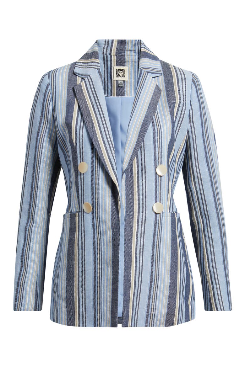 Stripe Blazer, Alternate, color, LAKESHORE MULTI