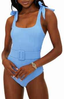 Beach Riot Sydney Belted One-Piece Swimsuit