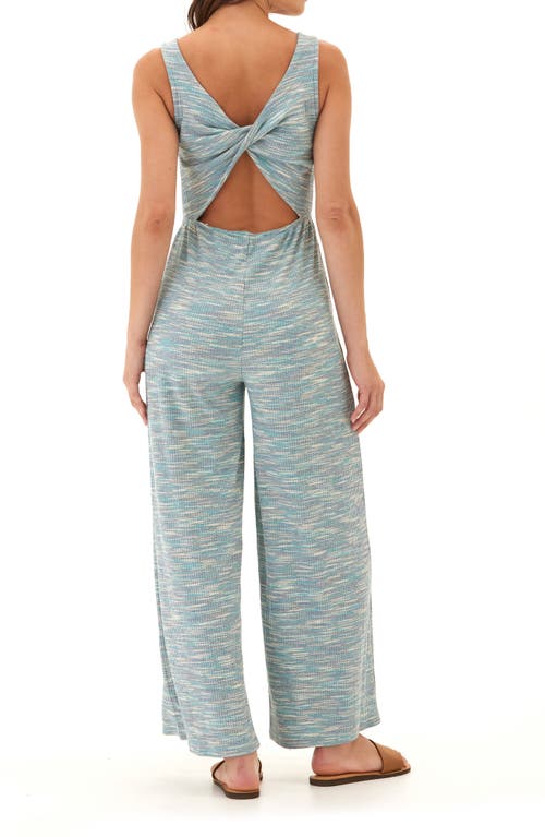 Threads 4 Thought Ayesha Marble Reversible Wide Leg Rib Jumpsuit